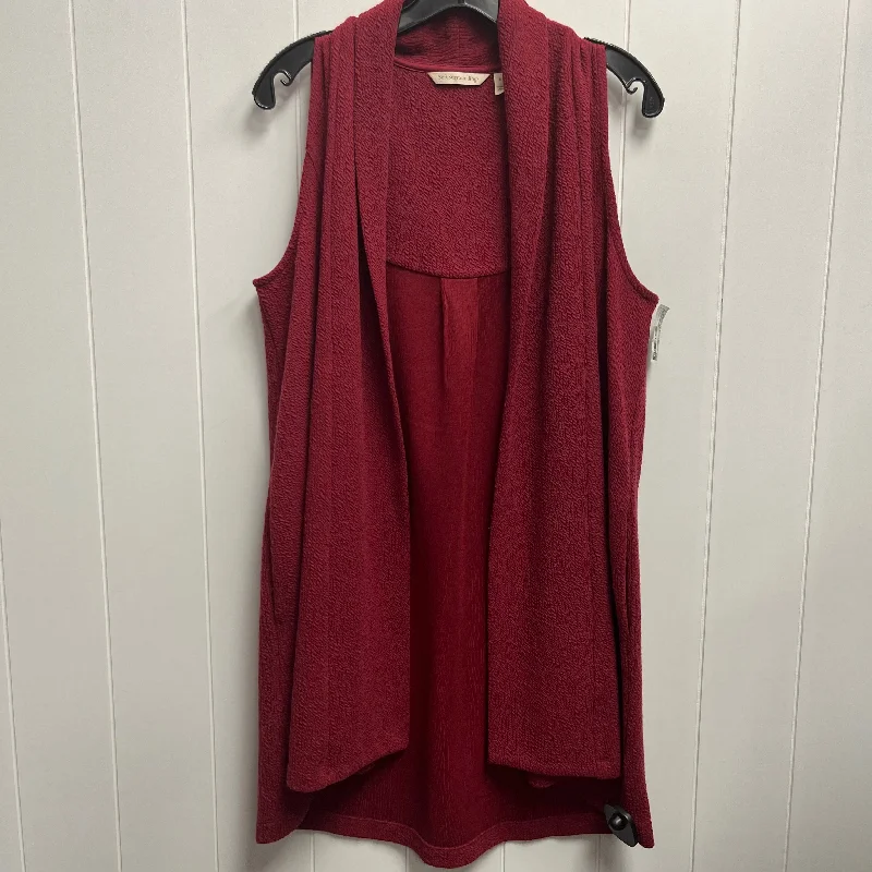 Red Vest Other Soft Surroundings, Size S