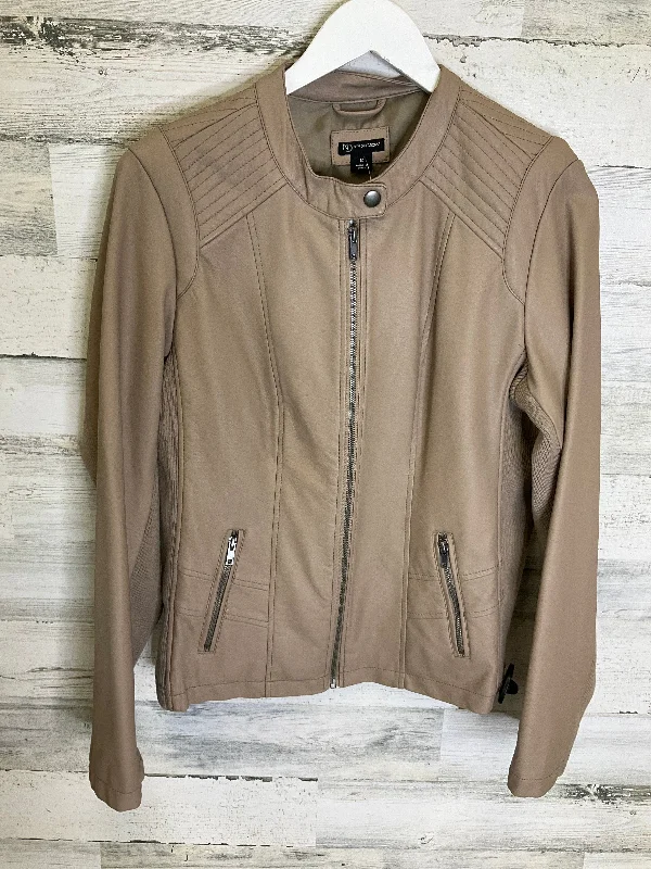 Tan Jacket Moto New Directions, Size M