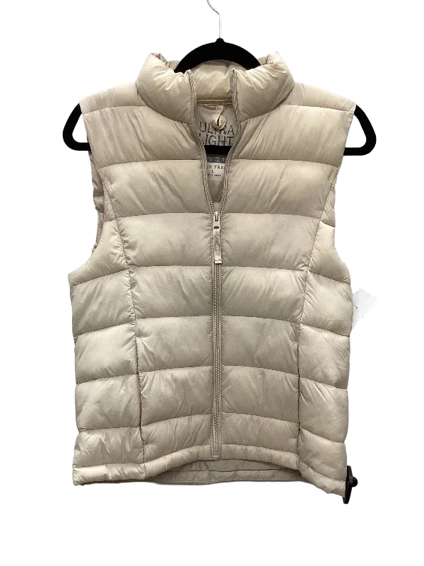 Tan Vest Puffer & Quilted Love Tree, Size L