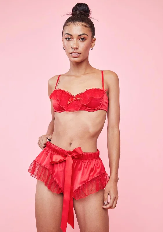 Cherry By The Banks Satin Lingerie Set