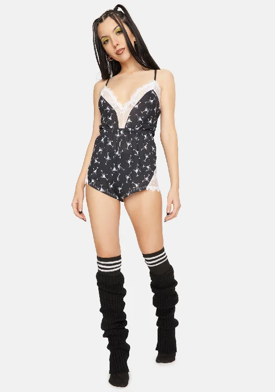 Come For A Nightcap Sleep Romper