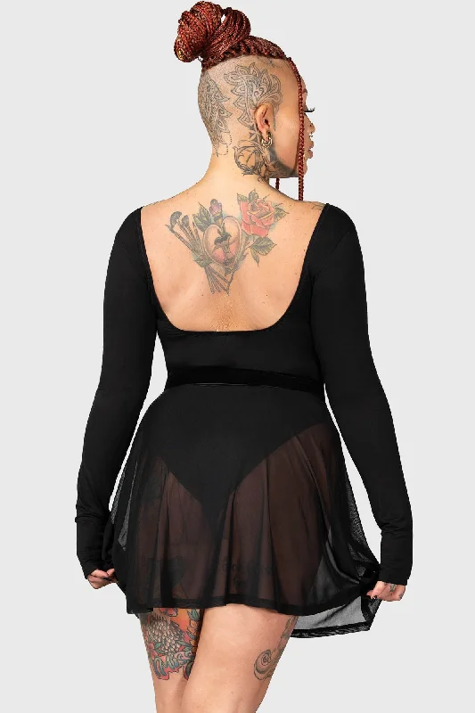 Flexi Demon Long Sleeve Leotard