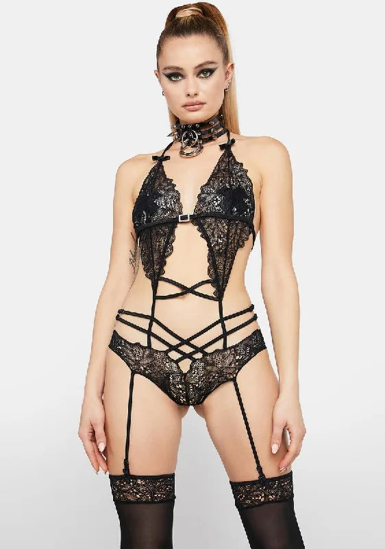 Marylin's Secret Lace Teddy Set