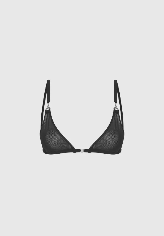 Mesh Bralette - Black