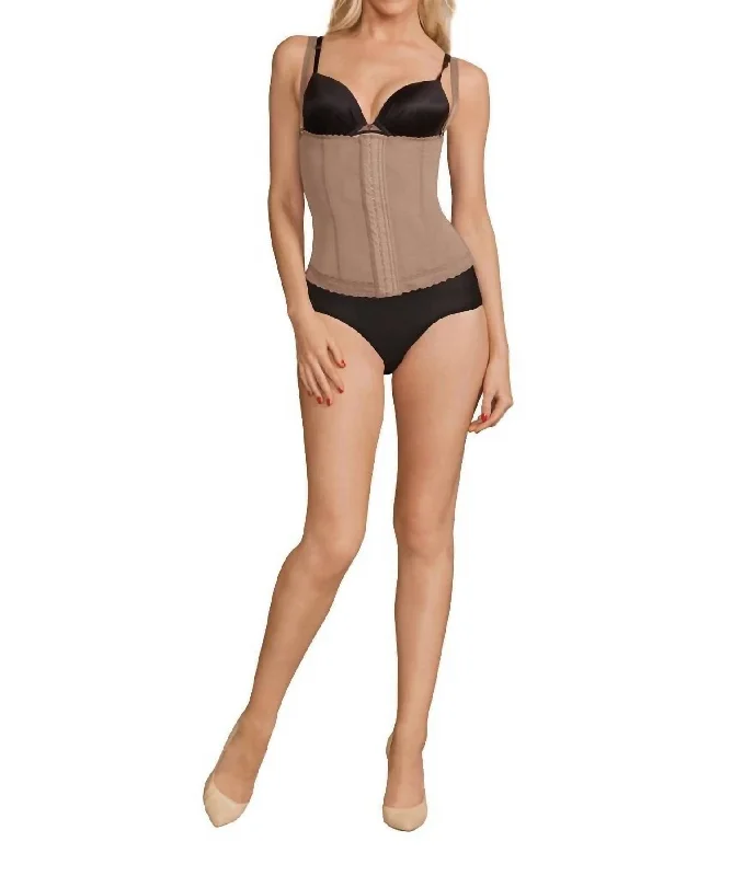 Power Tummy Shaper In Taupe