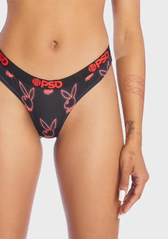 RHD Neon Playboy Thong