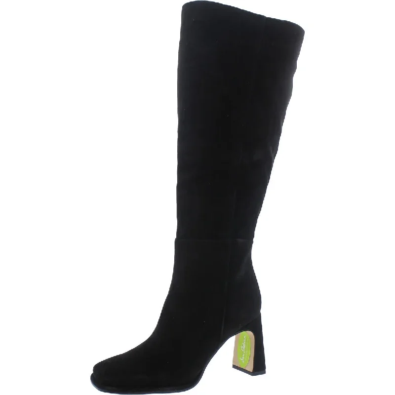 Issabel Ath Womens Tall Heeled Knee-High Boots