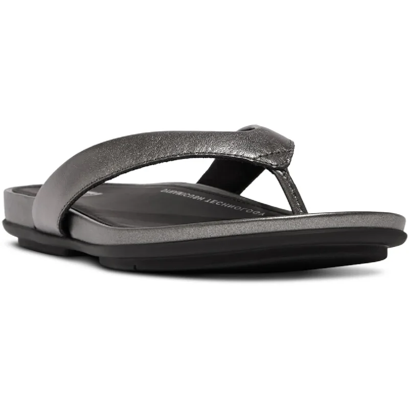 Gracie Womens Leather Slide Sandals