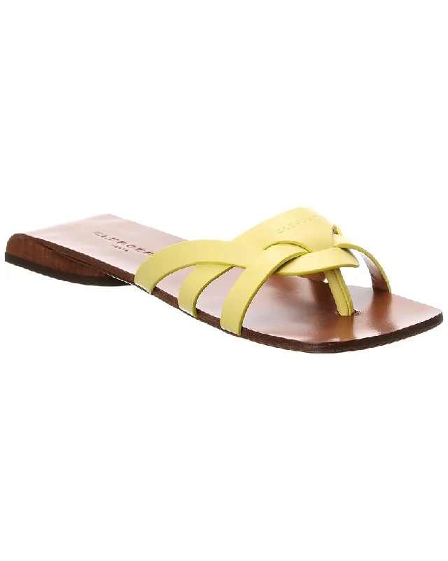 Clergerie Gipsy Leather Sandal