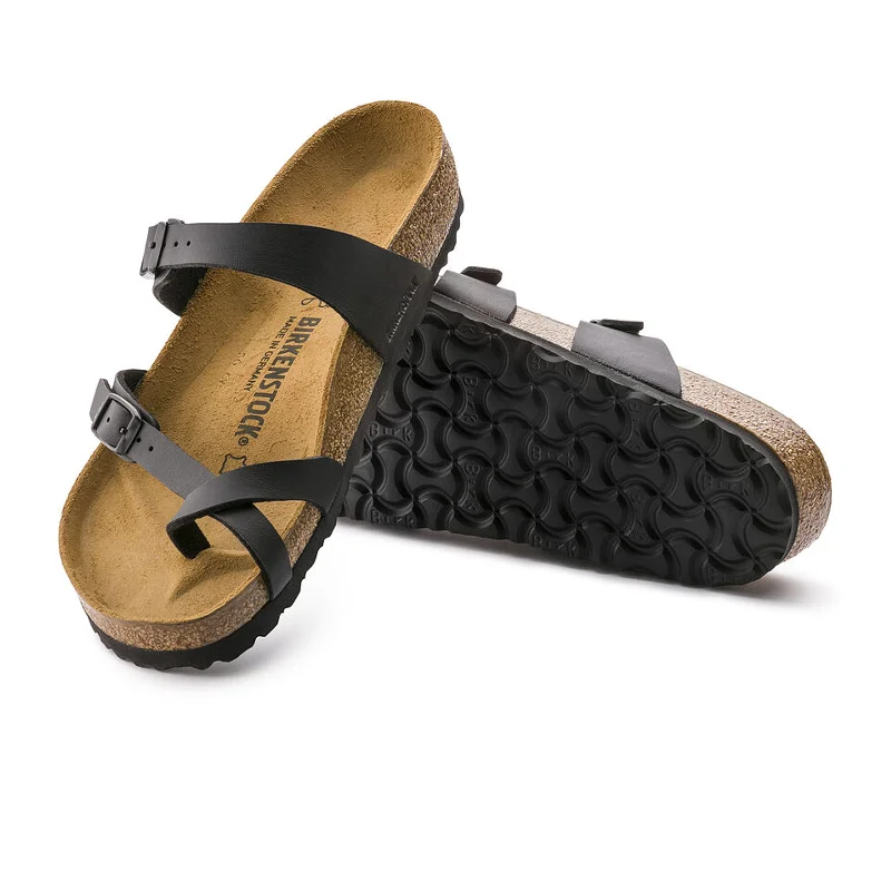 Birkenstock Mayari Narrow Sandal (Women) - Black Birko-Flor