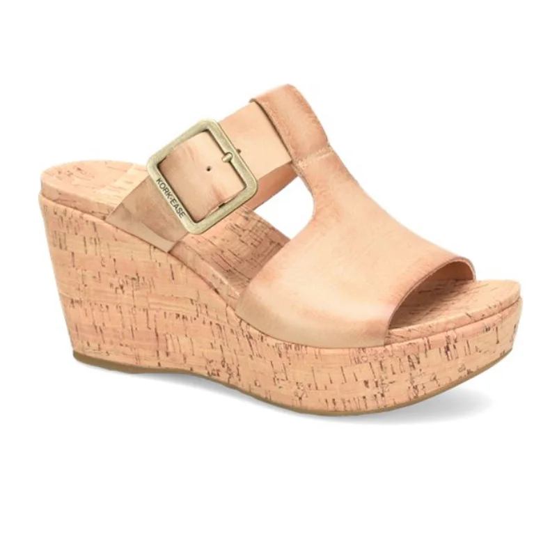 Kork-Ease Andi Wedge Sandal (Women) - Natural Barley