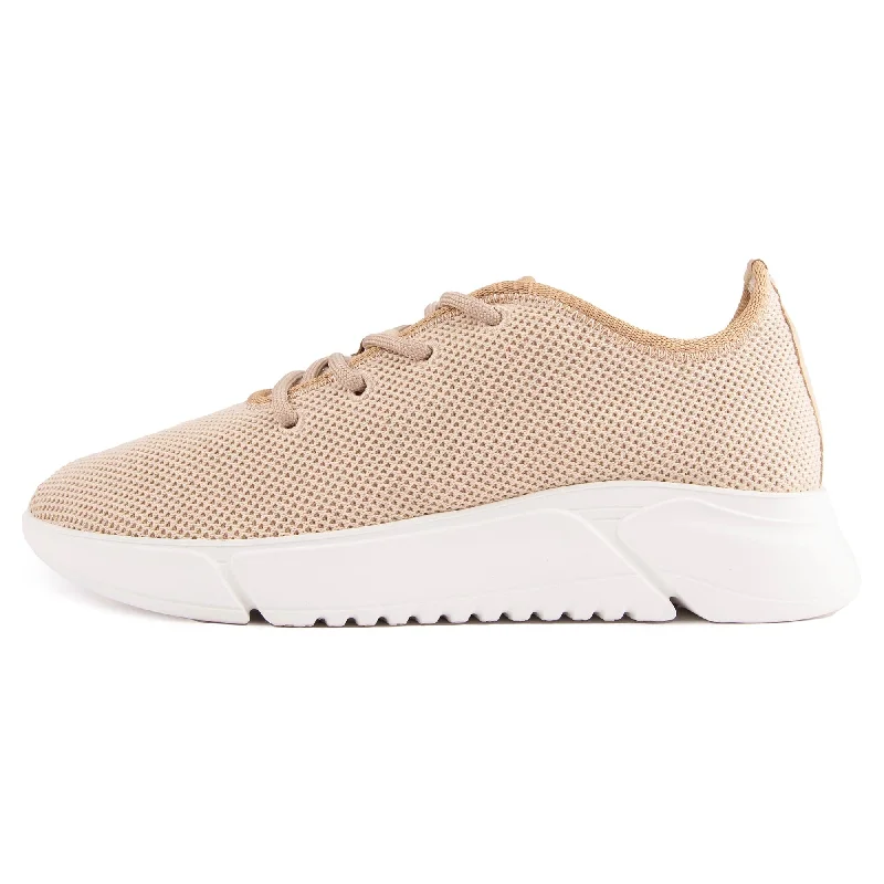 Rumex Men's Vegan Runner Sneakers | Natural