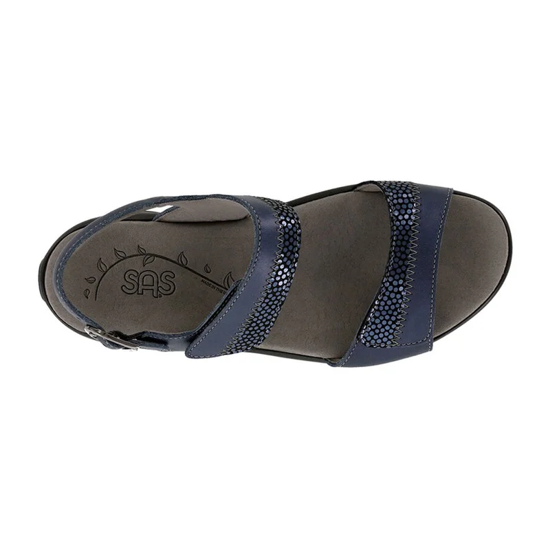 SAS Nudu Backstrap Sandal (Women) - Navy