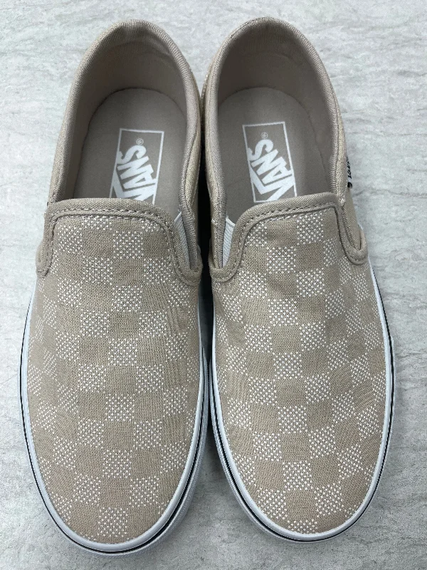 Shoes Sneakers By Vans In Checkered Pattern, Size: 6