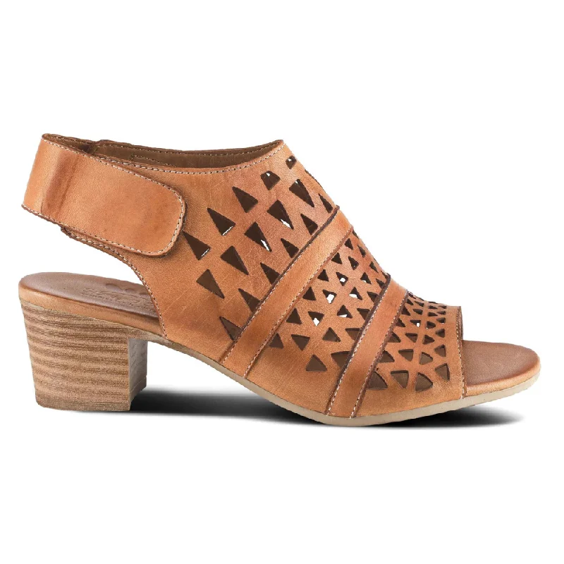 Spring Step Dorotha Brown Leather Sandal (Women's)