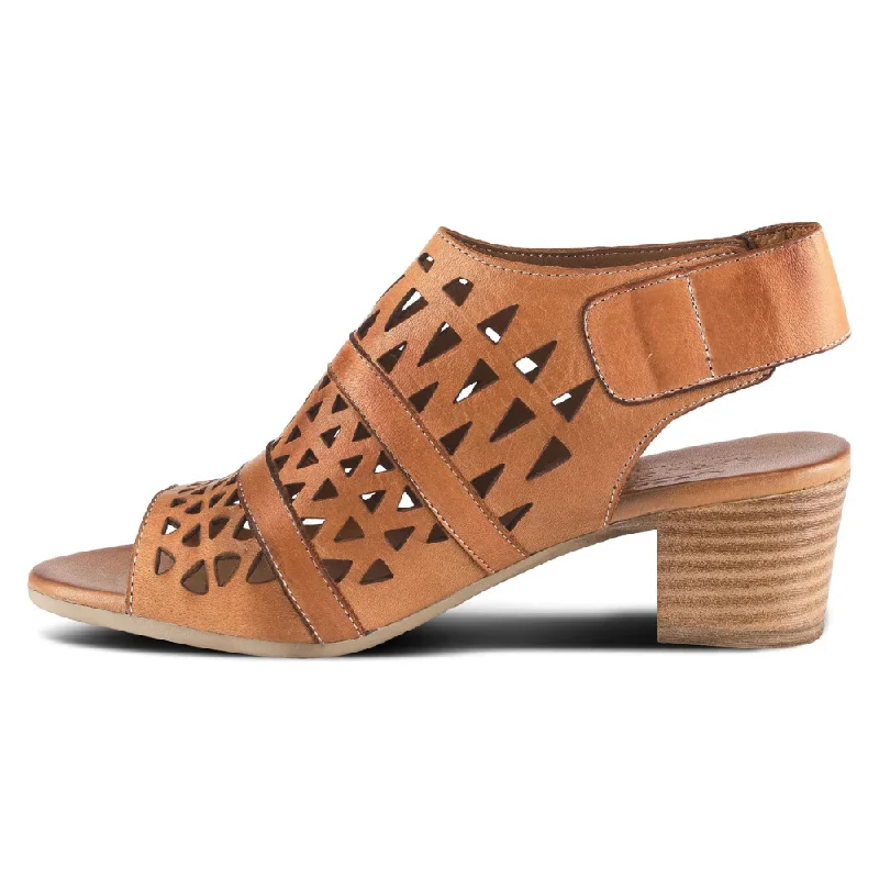 Spring Step Dorotha Brown Leather Sandal (Women's)