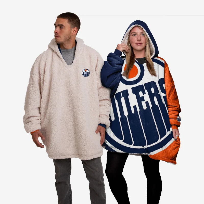 Edmonton Oilers Reversible Colorblock Hoodeez