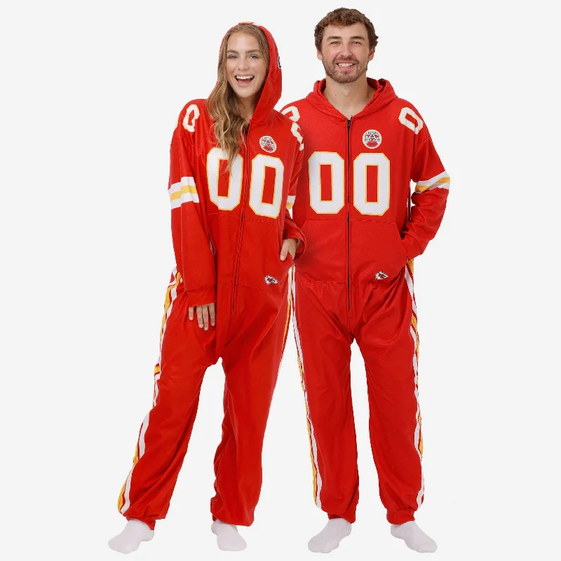 Kansas City Chiefs Gameday Ready One Piece Pajamas