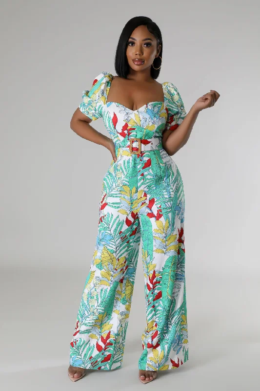 Flower World Jumpsuit