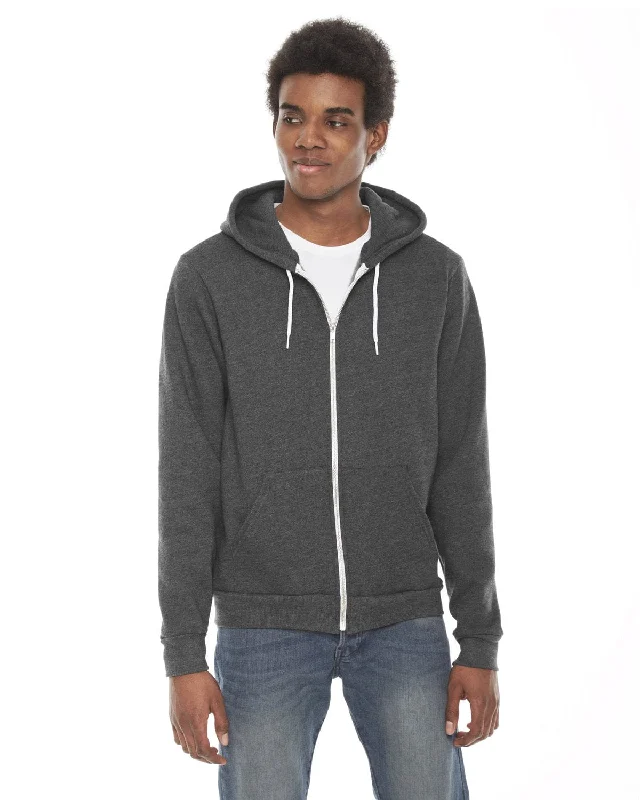 American Apparel Unisex Flex Fleece Zip Hoodie