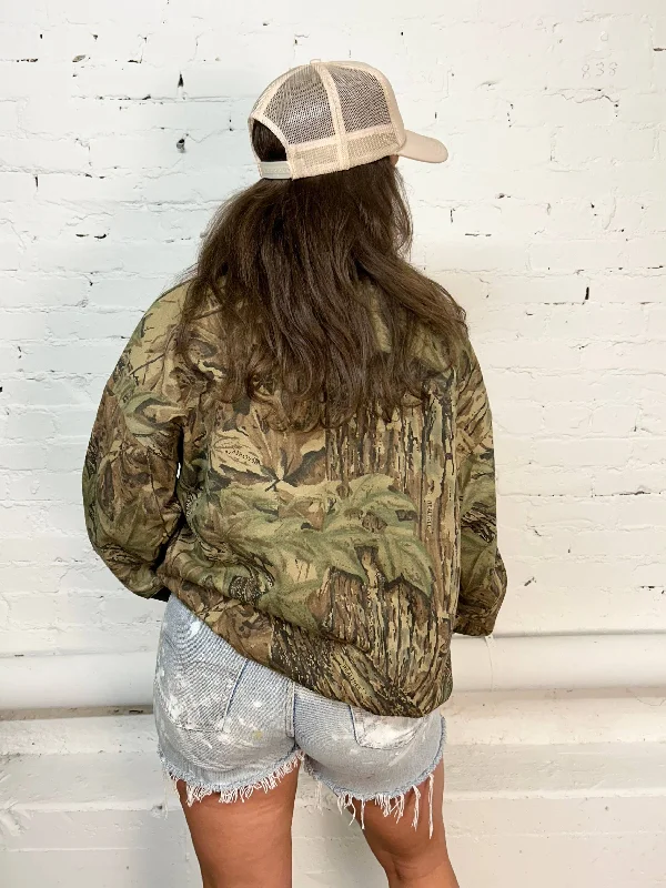 Vintage Camo Sweatshirt