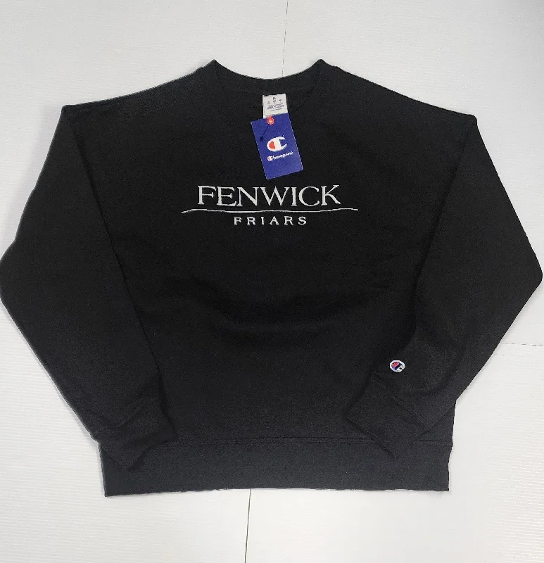 Champion Brand Women's Fenwick Friars Crewneck-Black