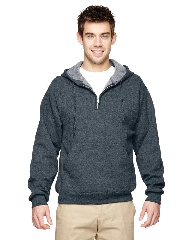 Jerzees 50/50 Quarter-Zip Pullover Hoodie