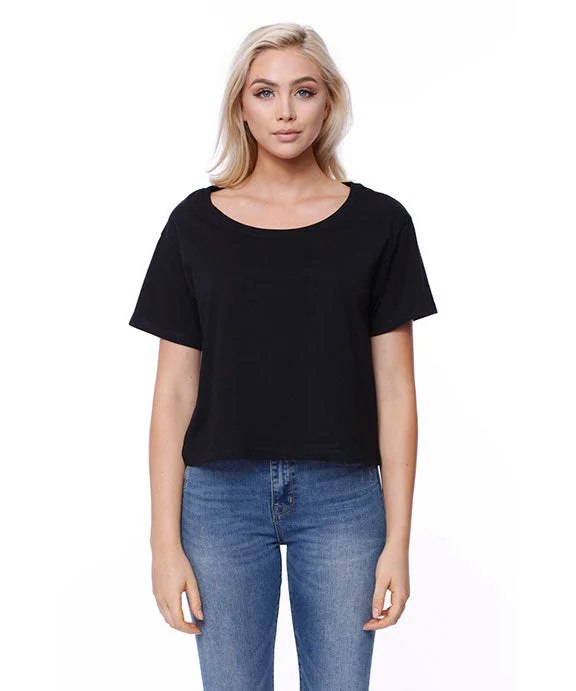 ST1161 - StarTee Ladies Cotton Boxy T-Shirt