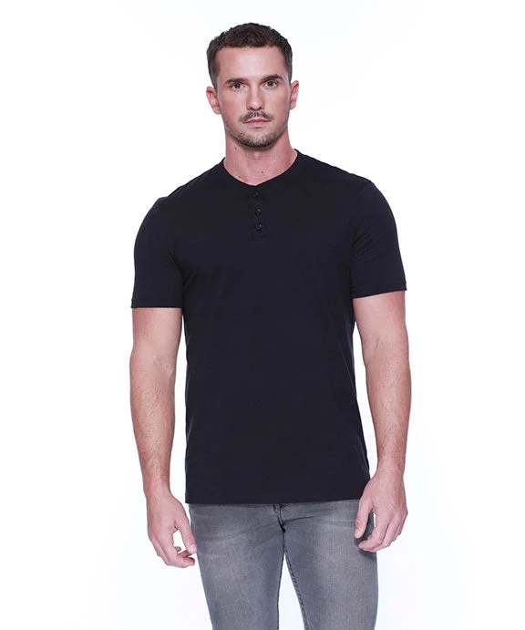 ST2460 - StarTee Mens Henley T-Shirt