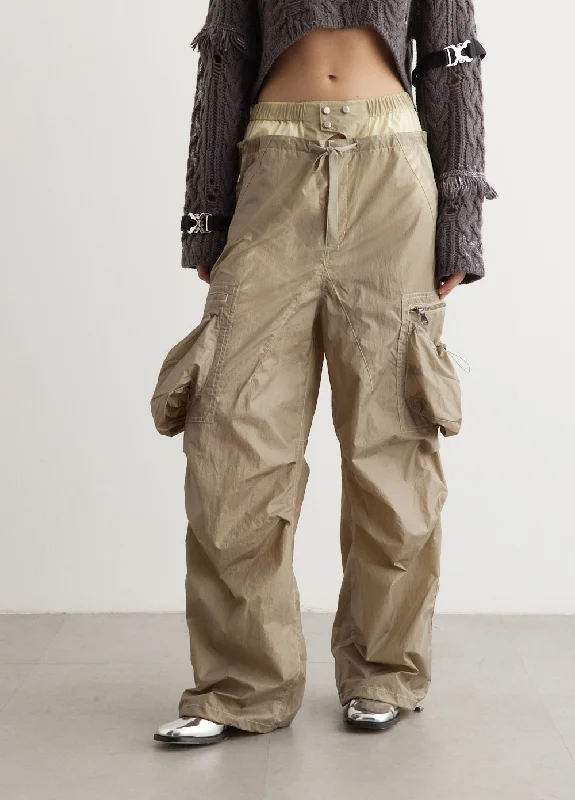 Ballon Pocket Parachute Pants