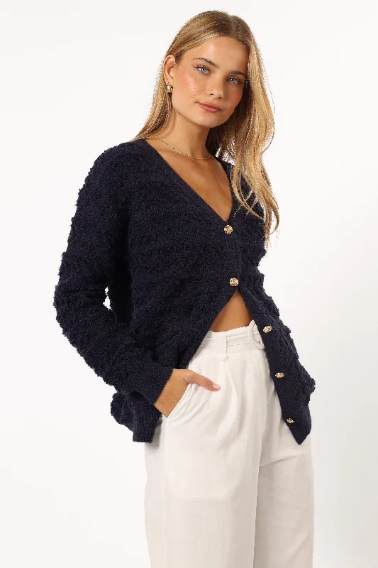 Zalina Cardigan - Navy