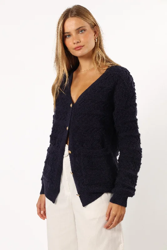 Zalina Cardigan - Navy