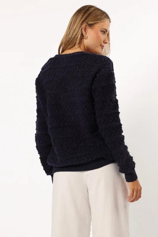 Zalina Cardigan - Navy