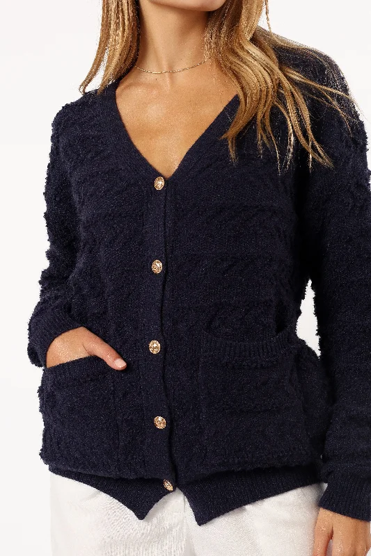 Zalina Cardigan - Navy