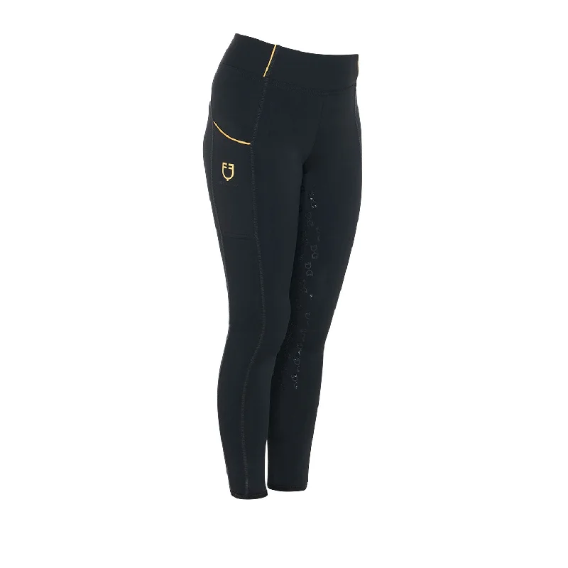 Girls' Riding Leggings with Full Grip