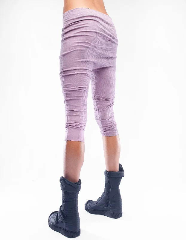 LEGGINGS RIB ORCHID