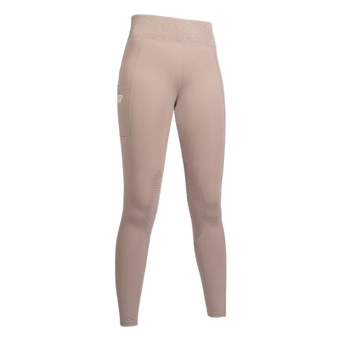 Women´s Riding leggings -Lavender Bay- silicone knee patch