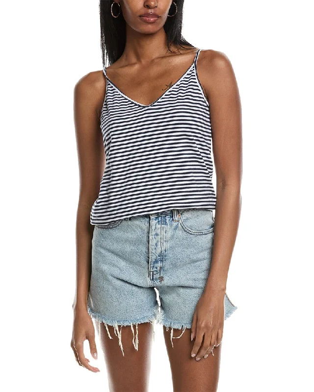 Stateside Mini Stripe V-Neck Cami