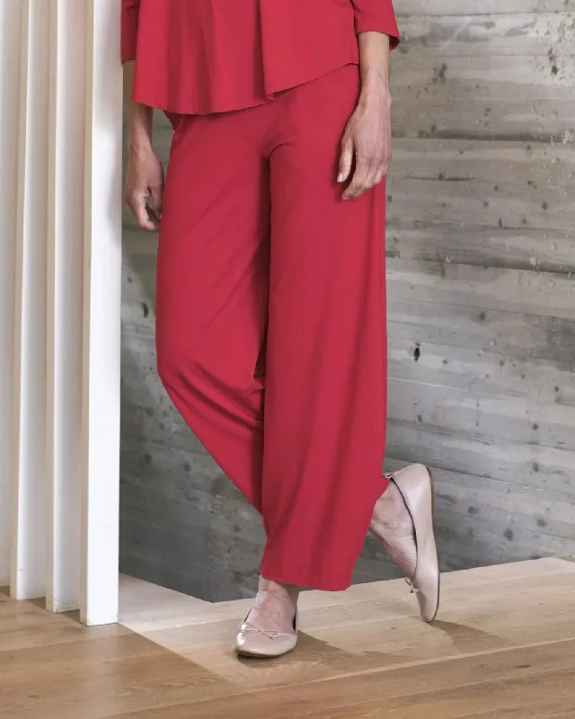 Essential Flow Pants, Red Rose