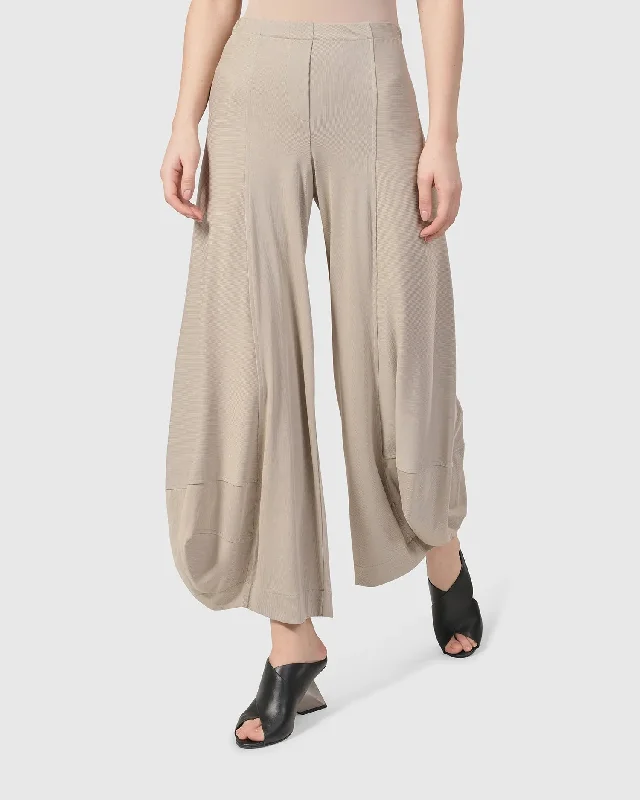 Essential Go-To Punto Pants, Ecru