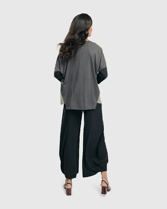 Essential Go-To Punto Pants, Charcoal