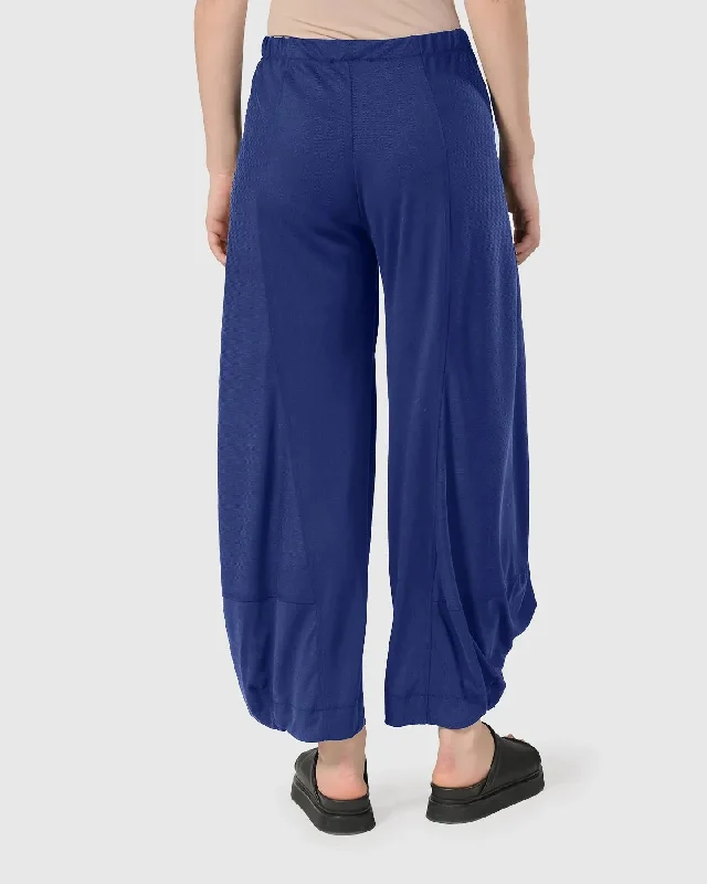 Essential Punto Pants, Royal Blue