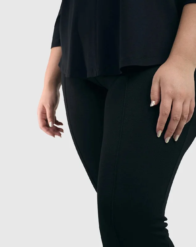 Essential Slim Pants, Black