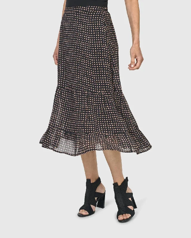 Freya Swing Skirt, Dots