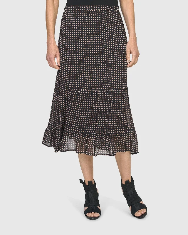 Freya Swing Skirt, Dots