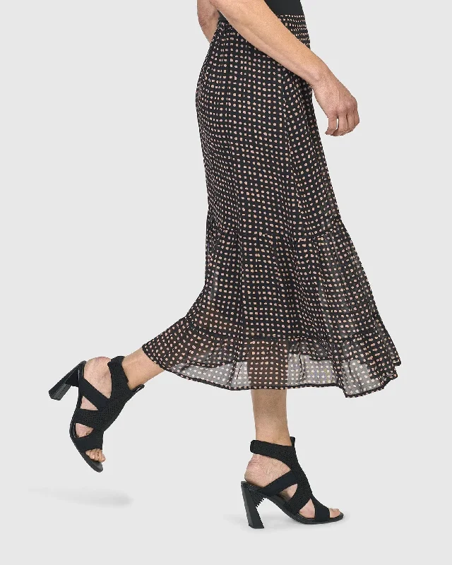 Freya Swing Skirt, Dots