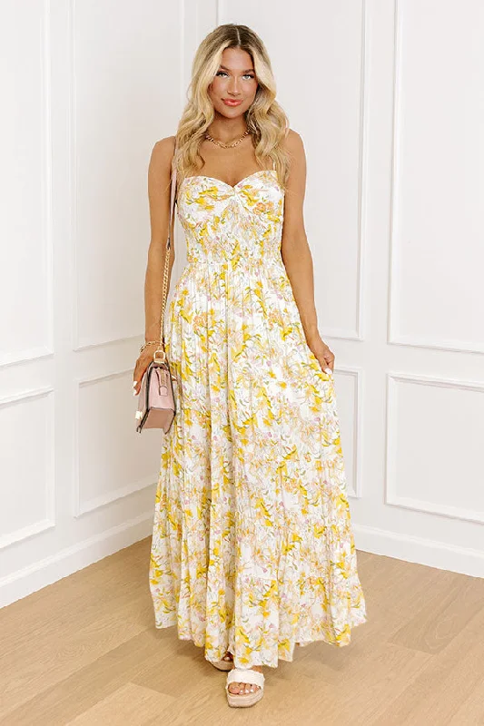 Iced Tea Afternoon Floral Maxi