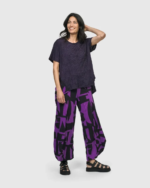 Infinity Punto Pants, Violet