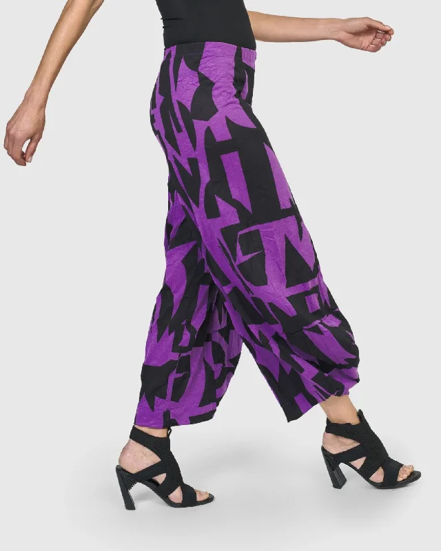 Infinity Punto Pants, Violet