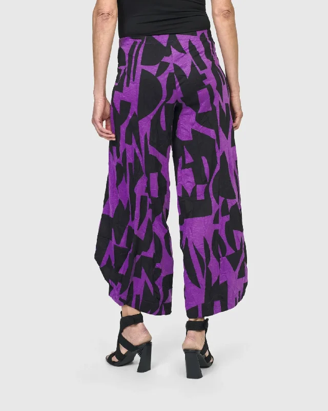 Infinity Punto Pants, Violet